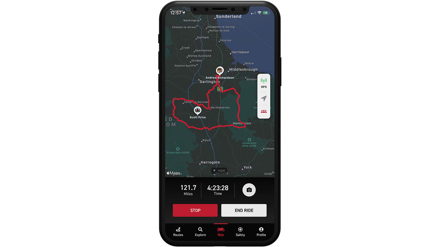 Triumph SOS App
