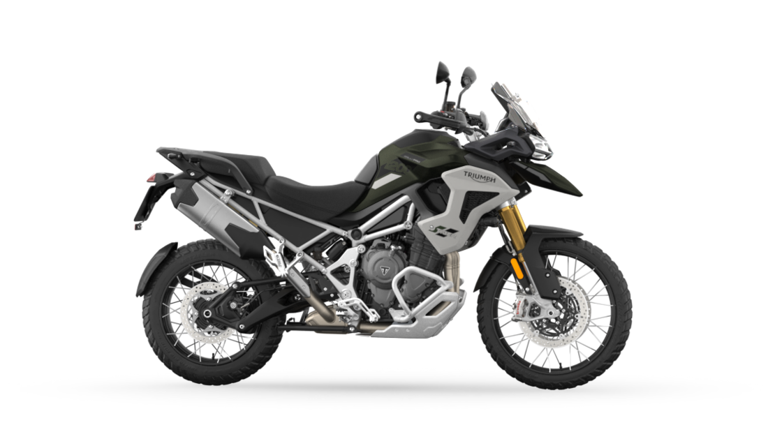 Triumph Tiger 1200 Rally Pro Verde 