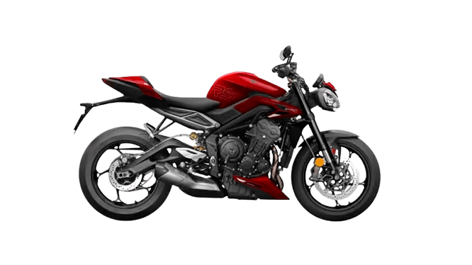Triumph Street Triple 765 RS Roja