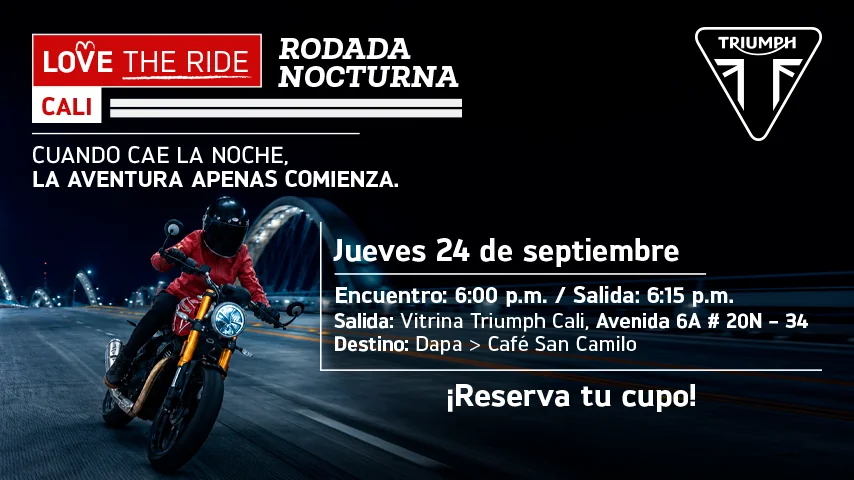 Rodada nocturna Cali
