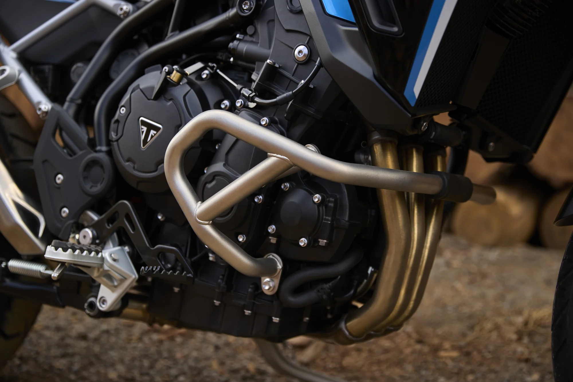 Barra de protección del motor de la Triumph Tiger 900 Alpine Edition