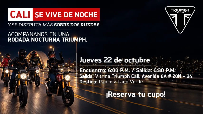 Rodada nocturna Cali